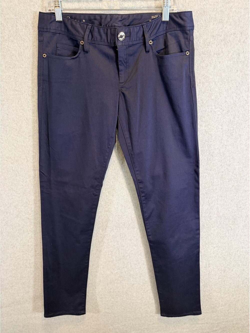 🔥NEW🔥Lilly Pulitzer Worth Skinny Pant Midnight Navy Blue Women Size 8